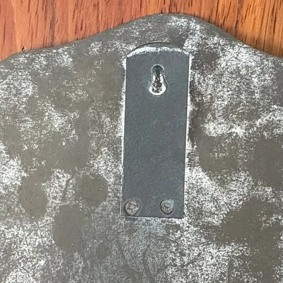 Vintage Metal Match Holder Wall Mount Fireplace Rustic Farmhouse Decor - Picture 11 of 14